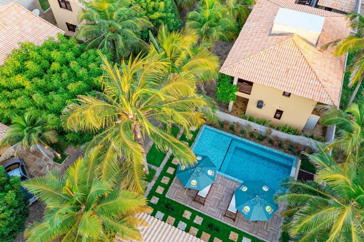 Sombra Do Coqueiro Villas - 150M Da Praia Luís Correia Exterior foto